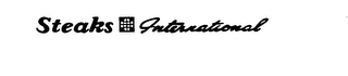 STEAKS INTERNATIONAL logo