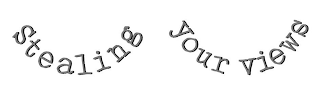 STEALING YOUR VIEWS logo