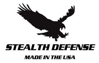 STEALTH DEFENSE MADE IN THE USA logo