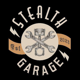 STEALTH GARAGE EST 2023 logo