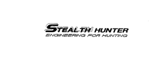 STEALTH HUNTER ENGINEERING FOR HUNTING logo