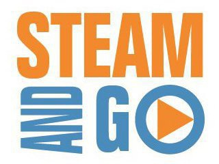 STEAM AND GO logo