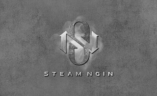 STEAM NGIN. LETTERS SN logo