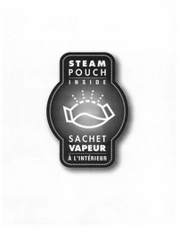 STEAM POUCH INSIDE SACHET VAPEUR À L'INTÉRIEUR logo