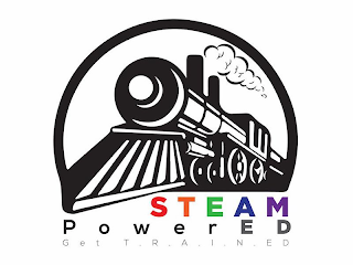 STEAM POWERED GET TRAINED logo