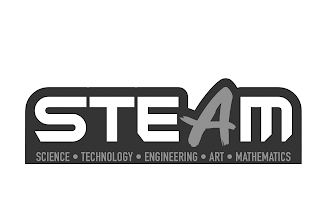 STEAM SCIENCE · TECHNOLOGY · ENGINEERING · ART · MATHEMATICS logo