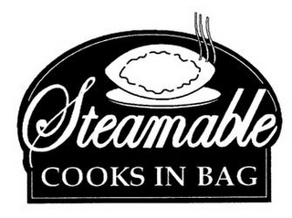 STEAMABLE COOKS IN BAG logo