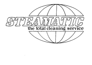 STEAMATIC THE TOTAL CLEANING SERVICE logo
