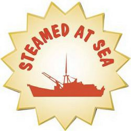 STEAMED AT SEA logo