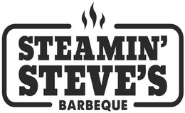 STEAMIN' STEVE'S BARBEQUE logo