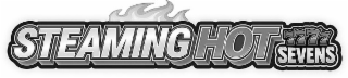 STEAMING HOT SEVENS 7777 logo