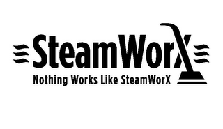 STEAMWORX NOTHING WORKS LIKE STEAMWORX logo