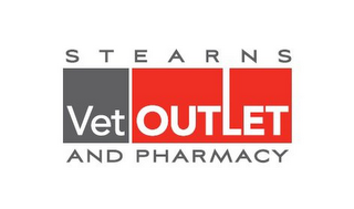 STEARNS VET OUTLET AND PHARMACY logo
