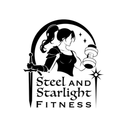 STEEL AND STARLIGHT FITNESS logo