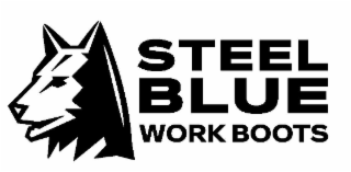 STEEL BLUE WORK BOOTS logo