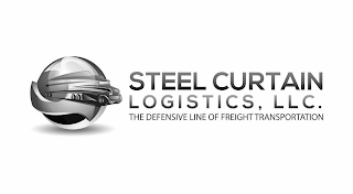 STEEL CURTAIN LOGISTICS, LLC. THE DEFENSIVE LINE OF FREIGHT TRANSPORTATION logo