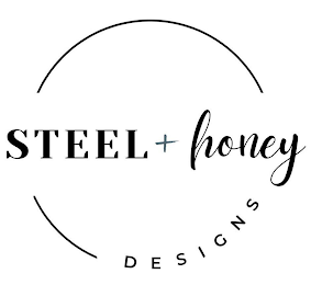 STEEL + HONEY DESIGNS logo