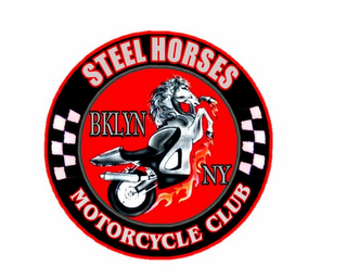 STEEL HORSES MOTORCYCLE CLUB, BKLYN NY logo