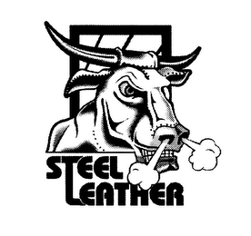 STEEL LEATHER logo