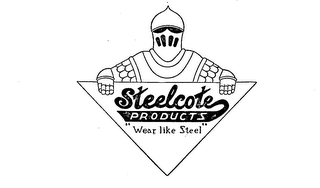 STEELCOTE PRODUCTS "WEAR LIKE STEEL" logo