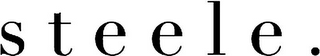 STEELE. logo