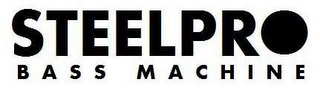 STEELPRO BASS MACHINE logo