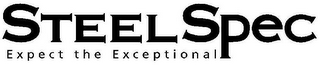 STEELSPEC EXPECT THE EXCEPTIONAL logo
