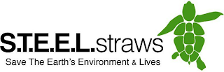 S.T.E.E.L.STRAWS SAVE THE EARTH'S ENVIRONMENT & LIVES logo