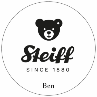 STEIFF SINCE 1880 BEN logo