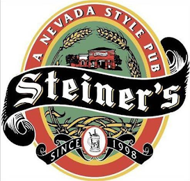STEINER'S A NEVADA STYLE PUB SINCE1998 logo