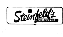 STEINFELD'S WESTERN ACRES logo