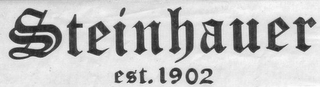 STEINHAUER EST. 1902 logo