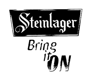 STEINLAGER BRING IT ON logo