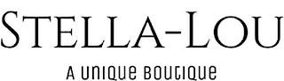 STELLA-LOU A UNIQUE BOUTIQUE logo