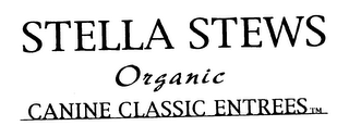 STELLA STEWS ORGANIC CANINE CLASSIC ENTREES logo