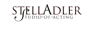 STELLADLER STUDIO · OF · ACTING logo