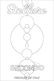 STELLARE SECONDO PRODUCT OF ITALY logo