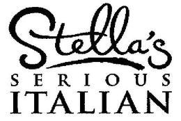 STELLA'S SERIOUS ITALIAN logo