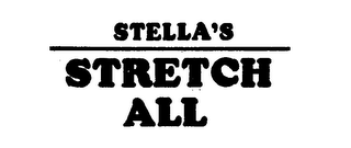 "STELLA'S STRETCH ALL" logo