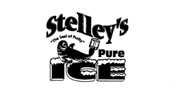 STELLEY'S PURE ICE "THE SEAL OF PURITY" logo