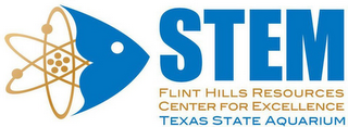 STEM FLINT HILLS RESOURCES CENTER FOR EXCELLENCE TEXAS STATE AQUARIUM logo