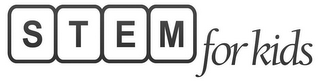 STEM FOR KIDS logo