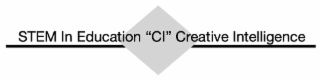 STEM IN EDUCATION "CI" CREATIVE INTELLIGENCE logo