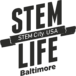 STEM LIFE STEM CITY USA BALTIMORE logo