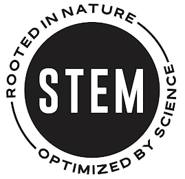 STEM ROOTED IN NATURE OPTIMIZED BY SCIENCE logo