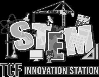 STEM TCF INNOVATION STATION logo