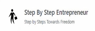 STEP BY STEP ENTREPRENEUR STEP BY STEPS TOWARDS FREEDOM logo