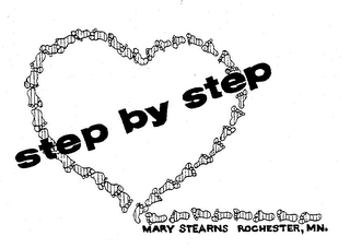 STEP BY STEP MARY STEARNS ROCHESTER, MN. logo