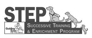 STEP GUIDING EYES FOR THE BLIND SUCCESSIVE TRAINING & ENRICHMENT PROGRAM logo