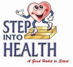 STEP INTO HEALTH - A GOOD HABIT TO START logo